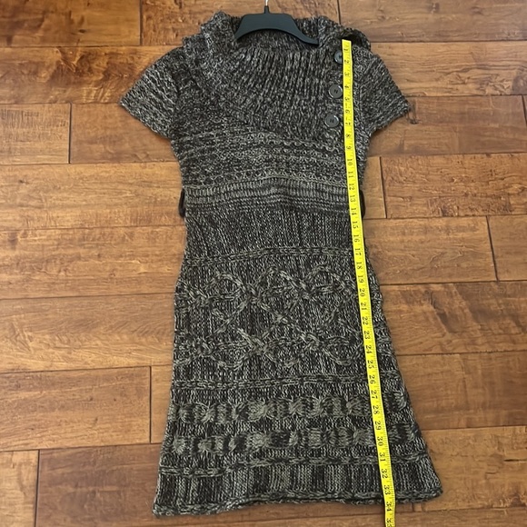 NWT SAY WHAT SWEATER Brown Knitted DRESS    SIZE M - Picture 6 of 9